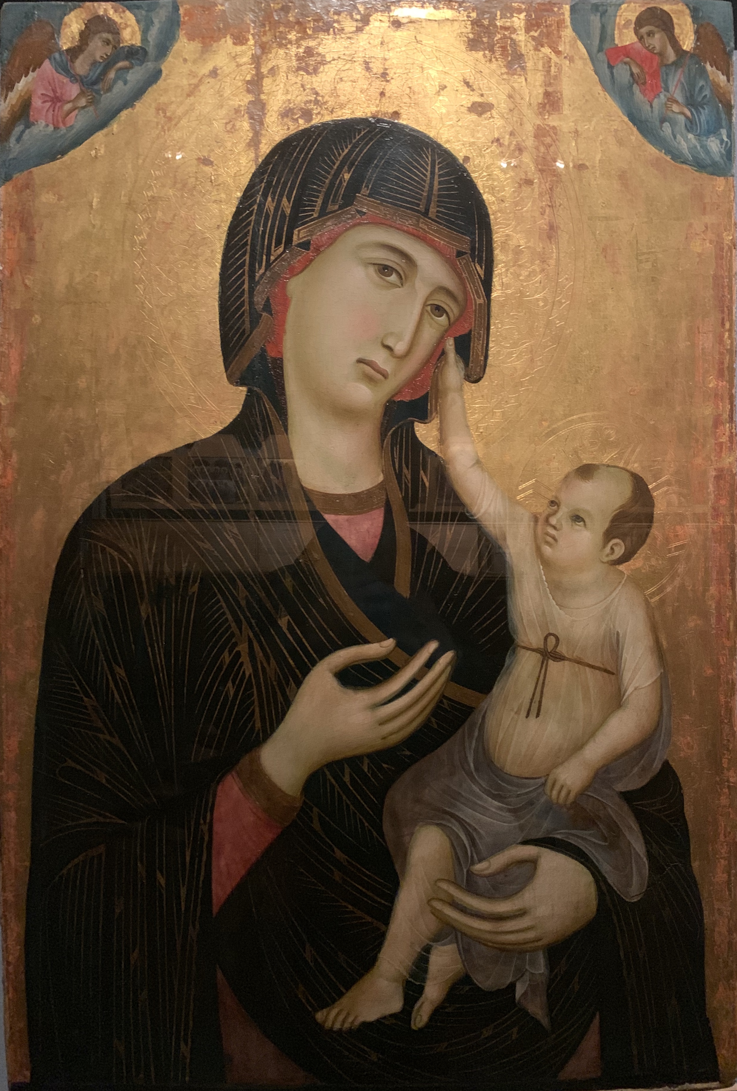 Duccio di Buoninsegna, « Madonna col Bambino. Madonna di Crevole ...