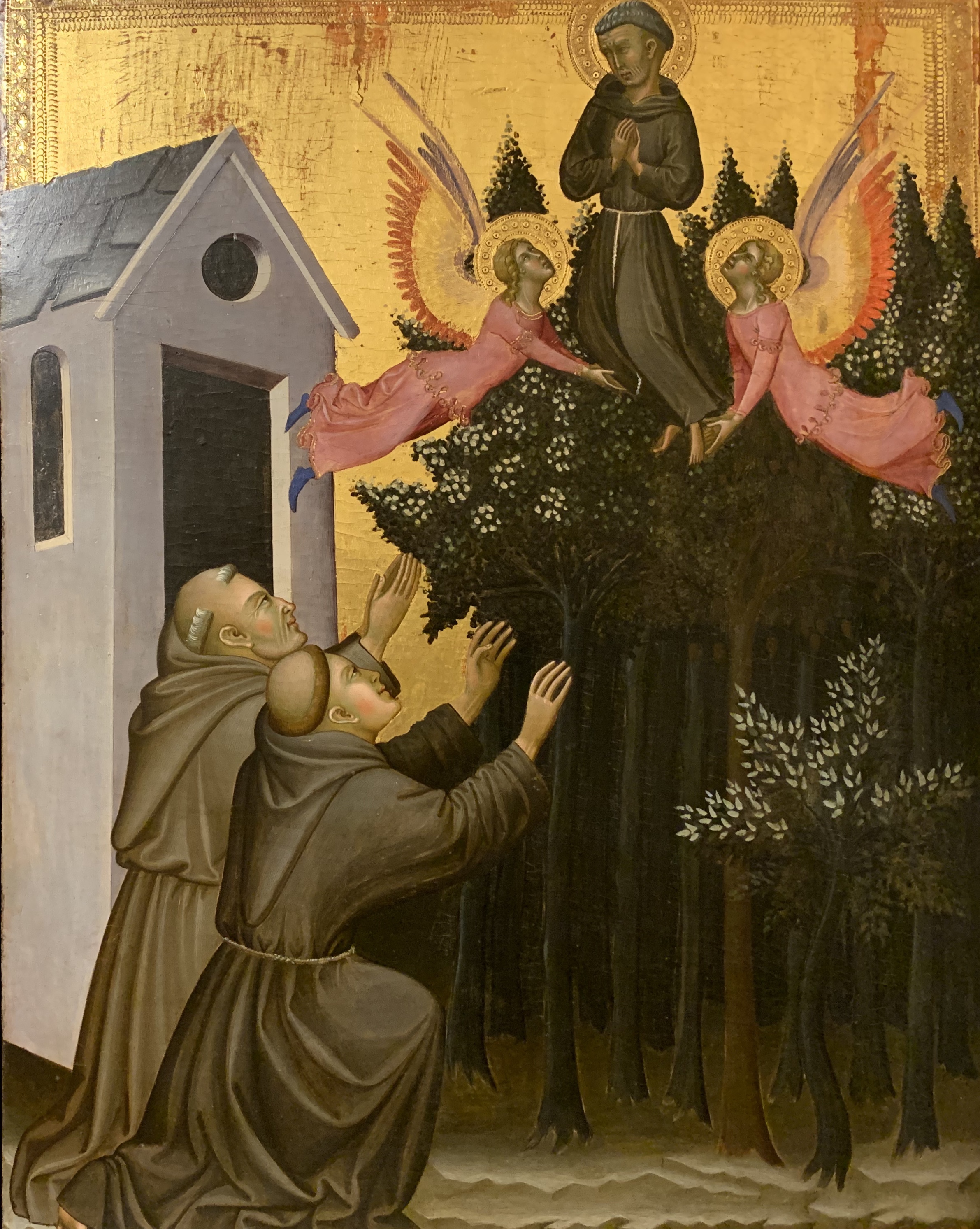 Bartolo di Fredi, « La levitazione del Beato Filippino Ciardelli » – Guide  artistique de la Province de Sienne, image size:2382x2986